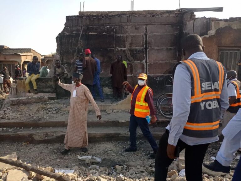 Umar Farouq empathizes with victims of Nguru market fire