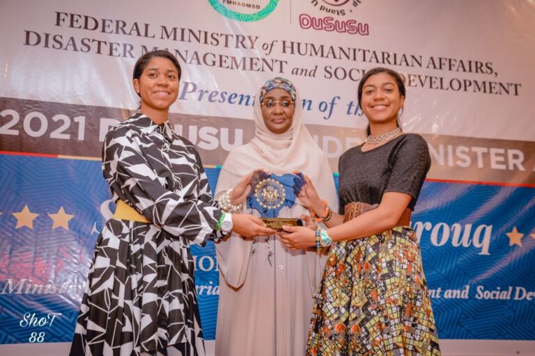 Women empowerment: Farouq  honoured with DUSUSU Gender Minister Award 