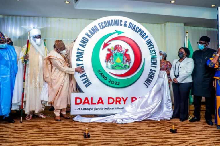 Economic growth: Ganduje launches Dala dry port logo&nbsp;&nbsp;