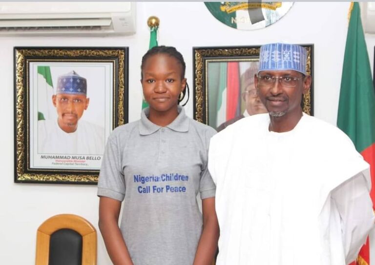 FCT minister pledges support for children rights, calls for peace