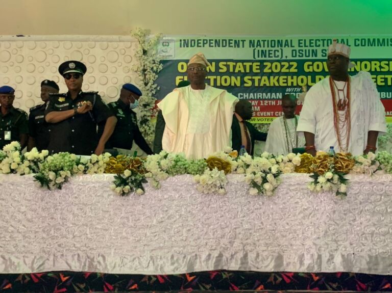INEC deploys 5 National Commissioners, 12 RECs for Osun Governorship Election