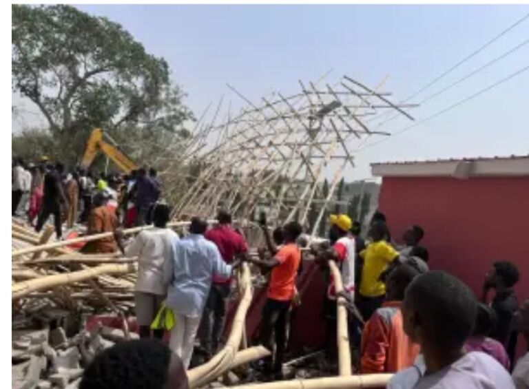 Breaking: Scores feared trapped as shopping mall collapses in Abuja