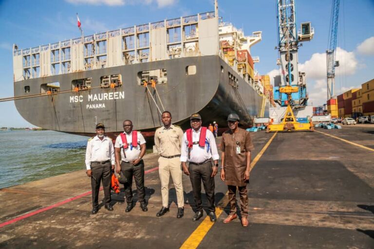 Tincan Island Port Receives Largest Ever Container Vessel