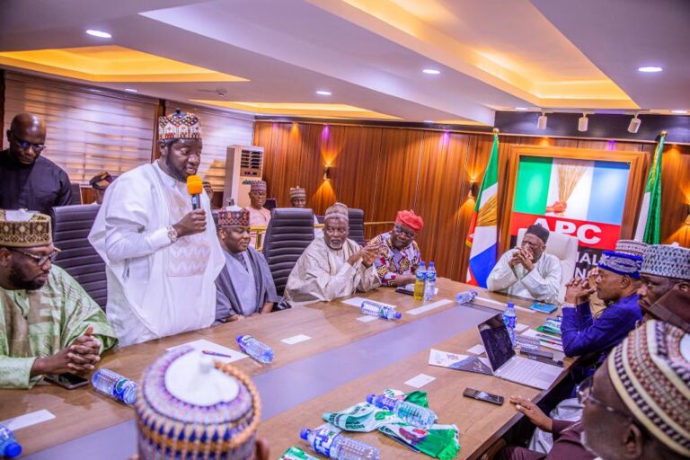 G7 meeting with the APC NWC on Wednesday in Abuja.