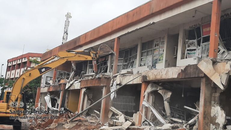 FCTA demolishes 30 years old UTC complex 