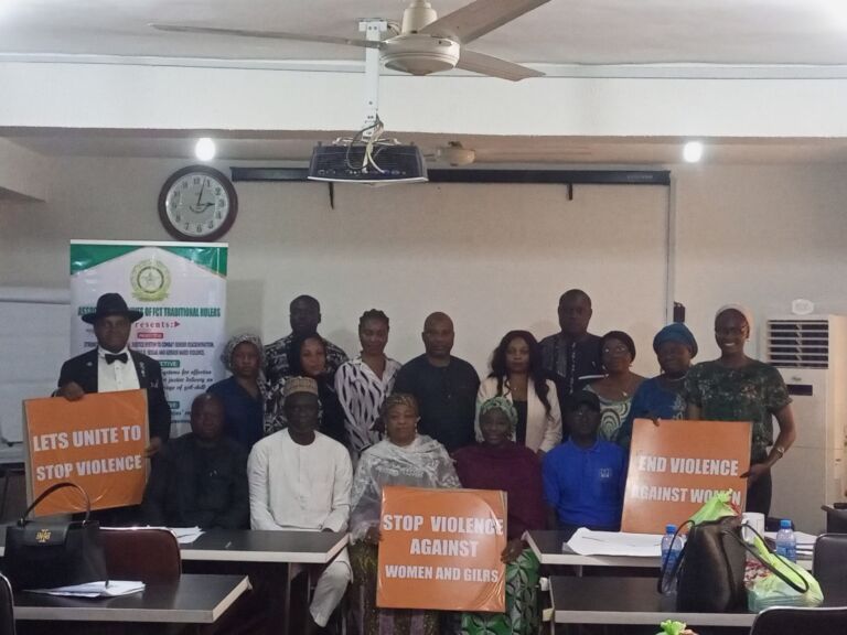 Traditional rulers wives finalise validation policy on GBV in FCT 
