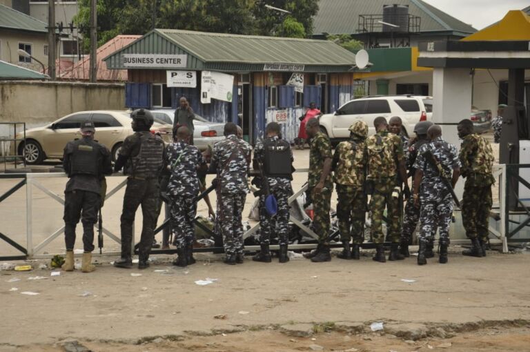 Police, Army, DSS beef up security around INEC office in Owerri