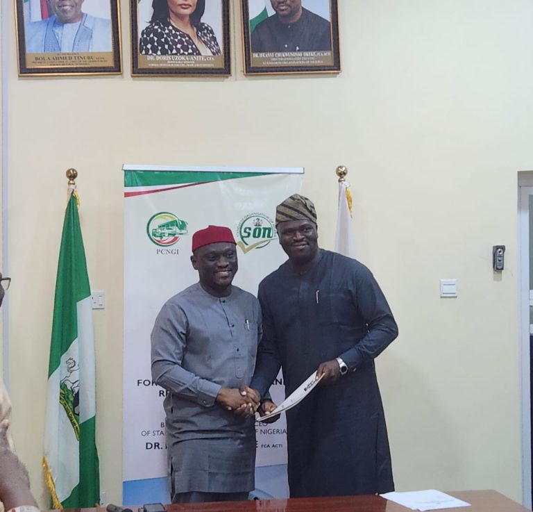 SON presents 80 approved Nigerian industrial standards for compressed natural gas, others