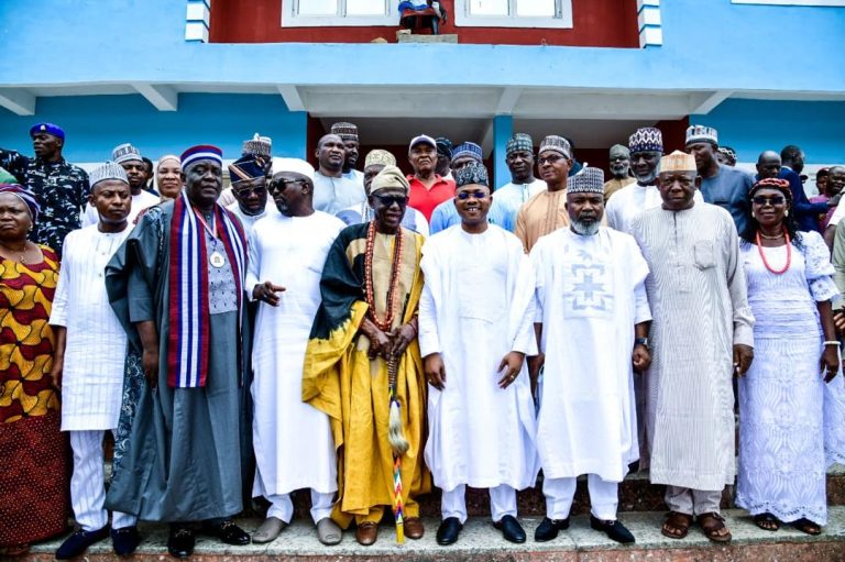 Governor Ododo Unveils Road Projects, Urges Unity