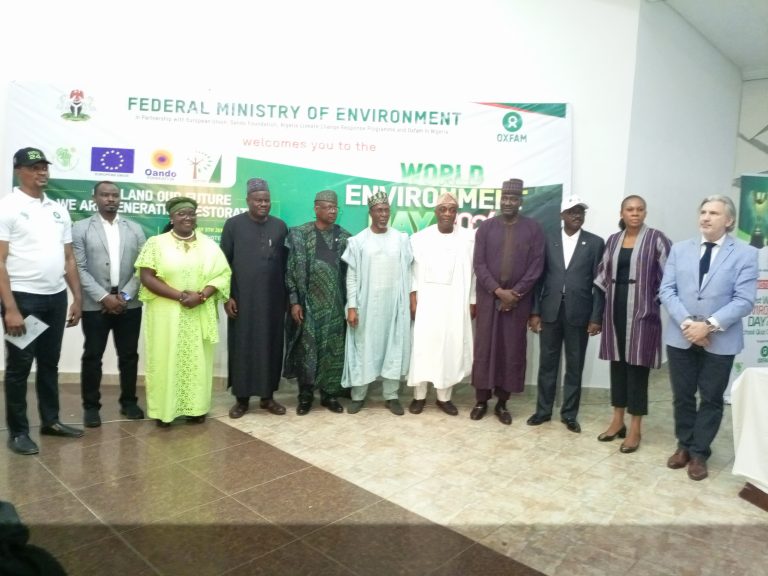 World Environment Day: FG, Oxfam inaugurate climate justice youth ambassadors