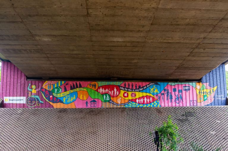 Sightsavers uses art to promote disability rights