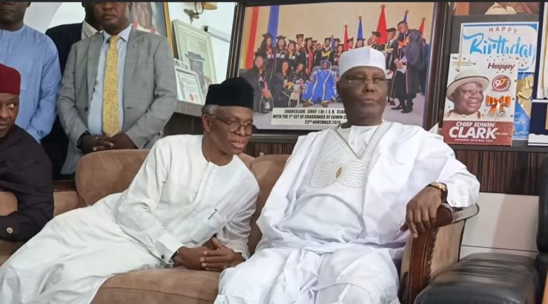 Atiku, El-Rufai pay condolence visit to Clark’s family