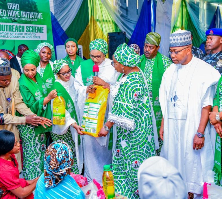 Oluremi Tinubu donates food, cash to PWDs in Kogi