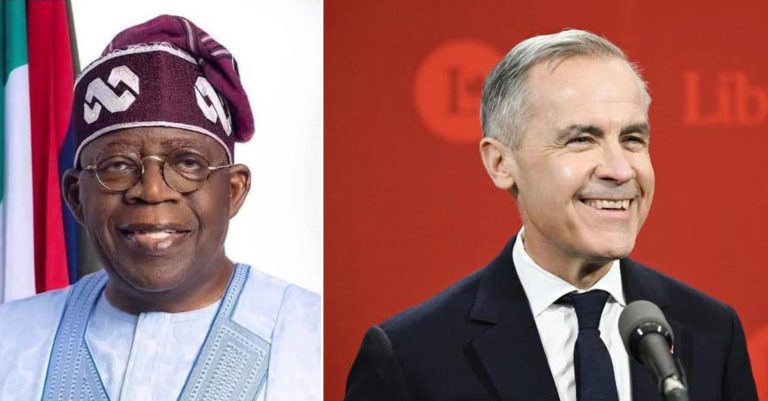 Tinubu hails Carney’s victory, eyes stronger ties with Canada