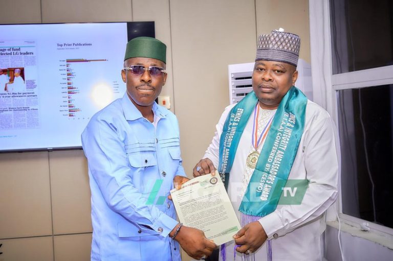 Kogi leads ethics ranking, Ododo’s aide honoured