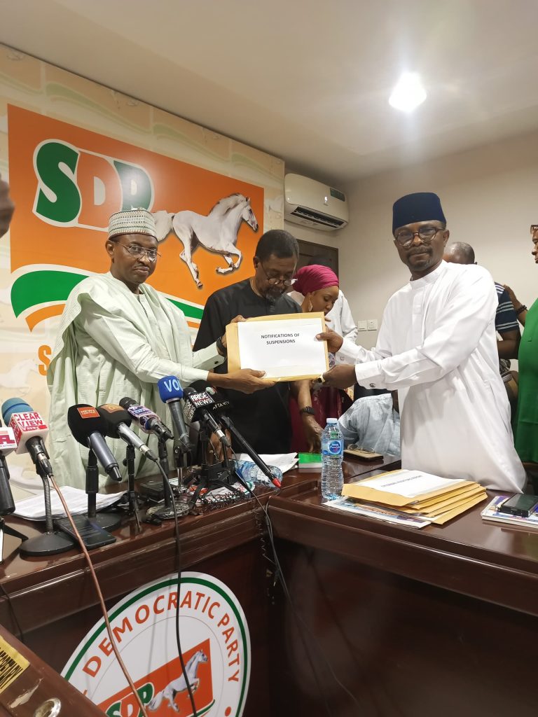 SDP sets up committee to investigate alleged financial misconduct against Gabam, 2 others