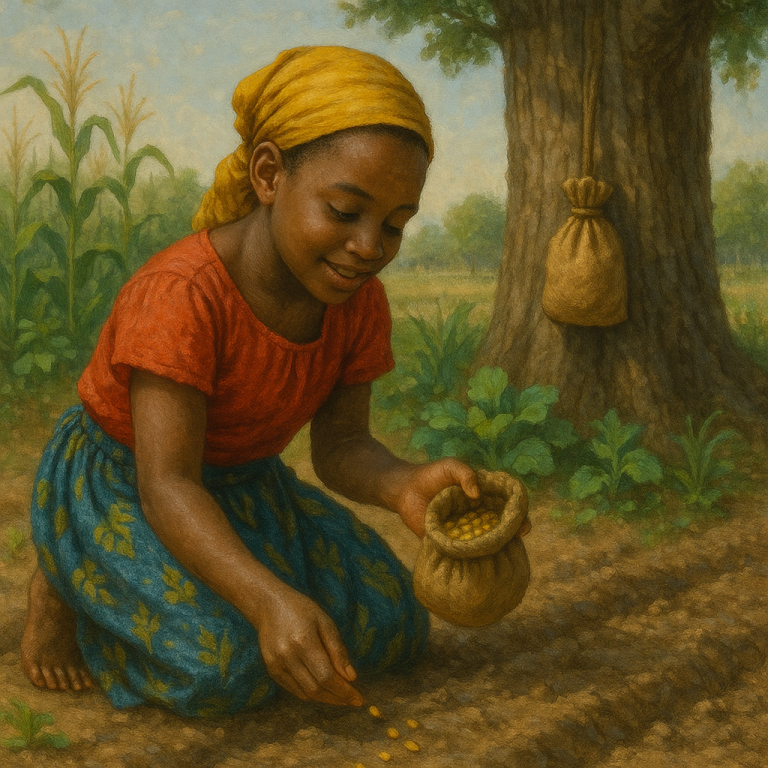 Short story: The talking seeds