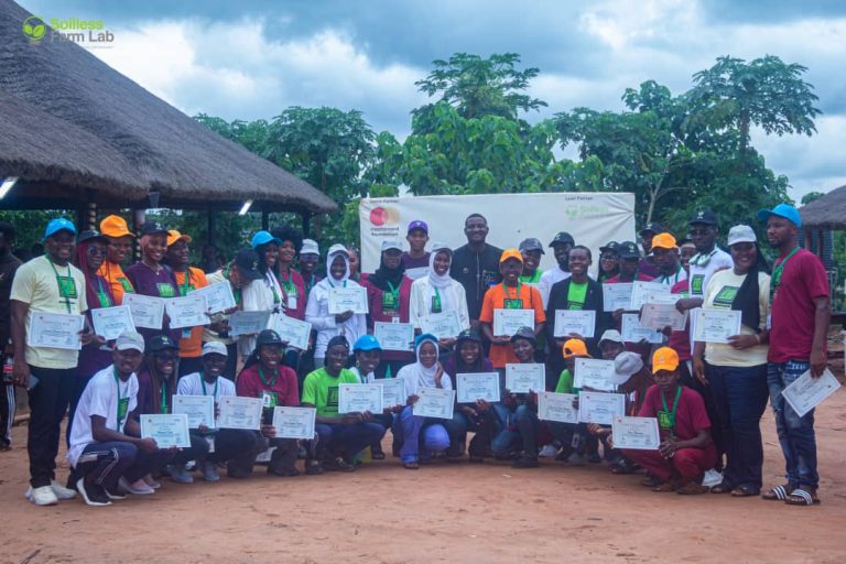 NCFRMI equips displaced women with soilless farming skills