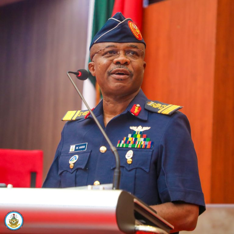 New Air Force Chief vows continuous pressure on insurgents