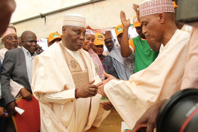 Atiku, Binani pick ADC cards in Adamawa