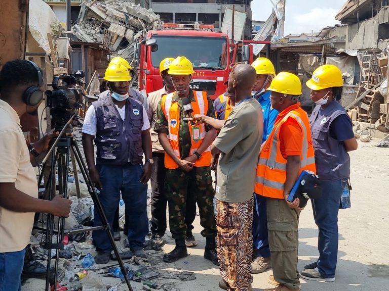 Lagos fire: NEMA leads assessment