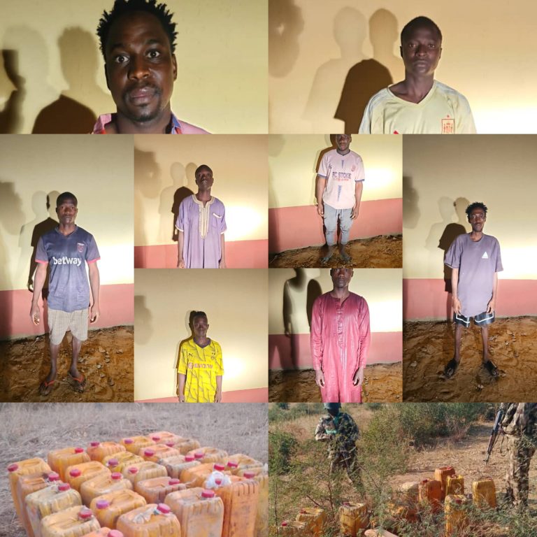 Adamawa bombing: Troops nab eight suspects, intercept 1,125 litres of fuel meant for terrorists