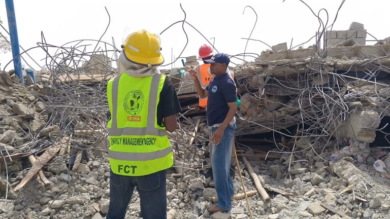 7 injured as building under construction collapses in Jikwoyi