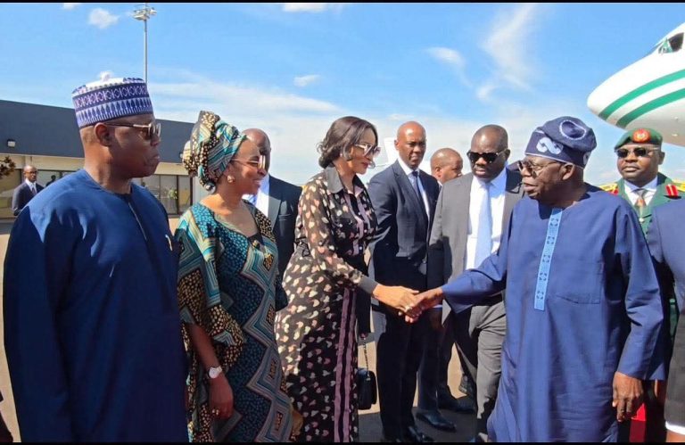 Tinubu arrives Kigali for Africa CEO Forum