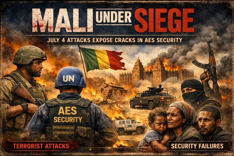 Mali Under Siege: July 4 Attacks Expose Cracks in AES Security