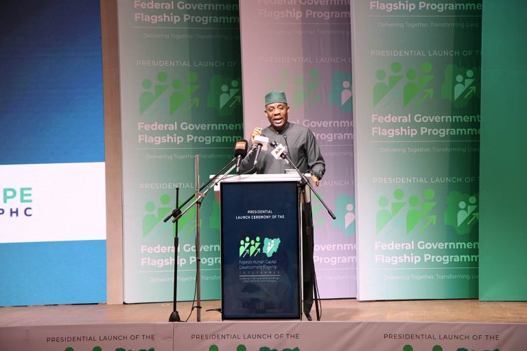 FG unveils five flagship programmes to drive human capital development