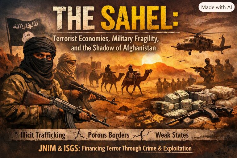 The Sahel: Terrorist economies, military fragility, and the shadow of Afghanistan