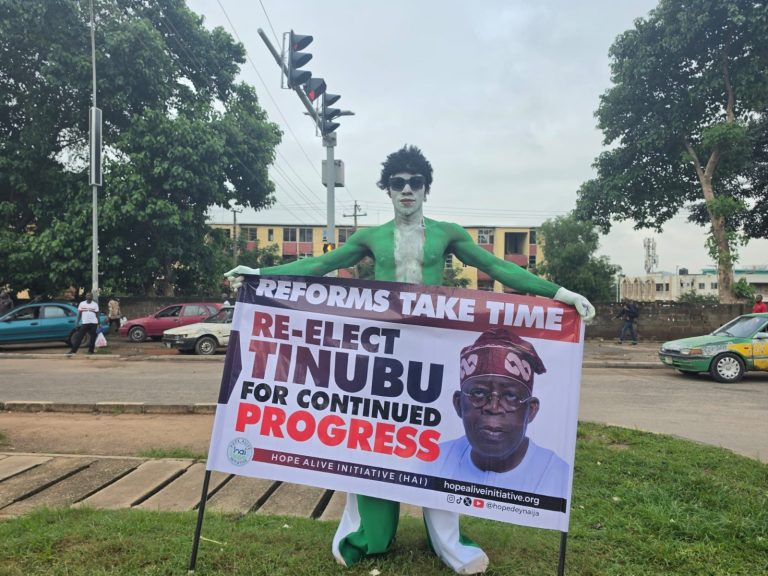2027: HAI takes Tinubu reelection campaign to Abuja Streets