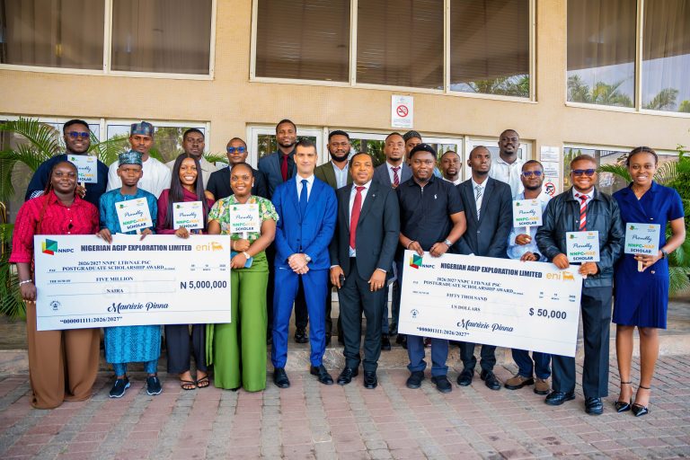 NNPC, Eni award scholarship to 30 Nigerians for postgraduate studies